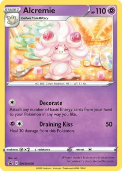 SWSH Black Star Promos Alcremie Pokémon card